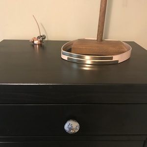 Pink and gold high waisted slim belt